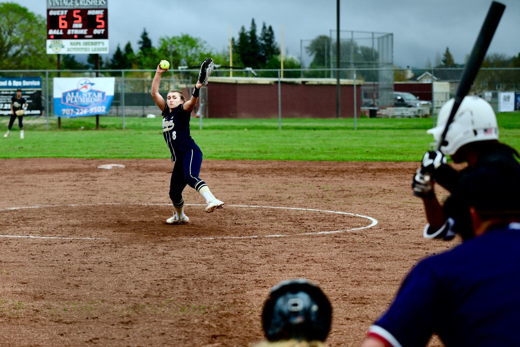 Napa vs. Vintage softball